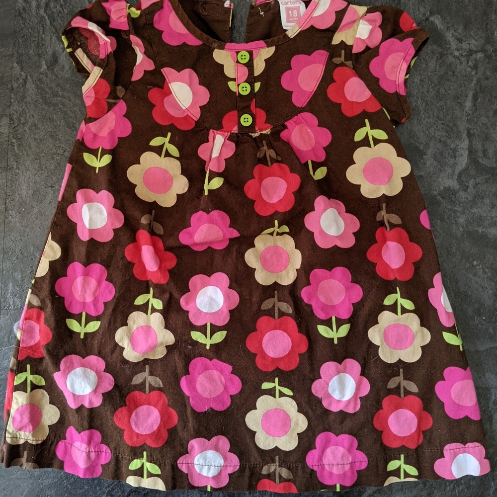 Carter's floral 18-month dress